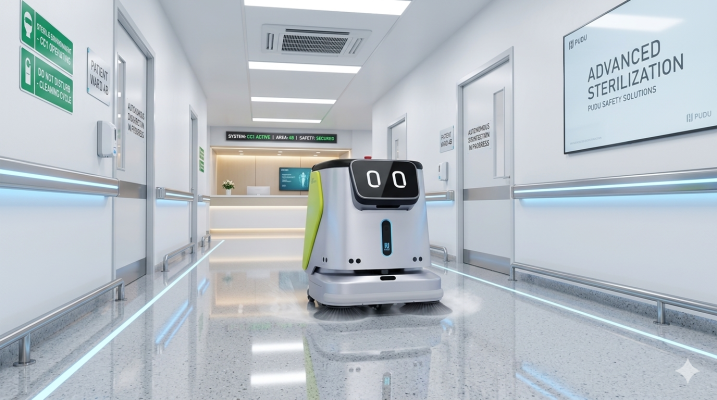 Automação na limpeza hospitalar: mais segurança e eficiência