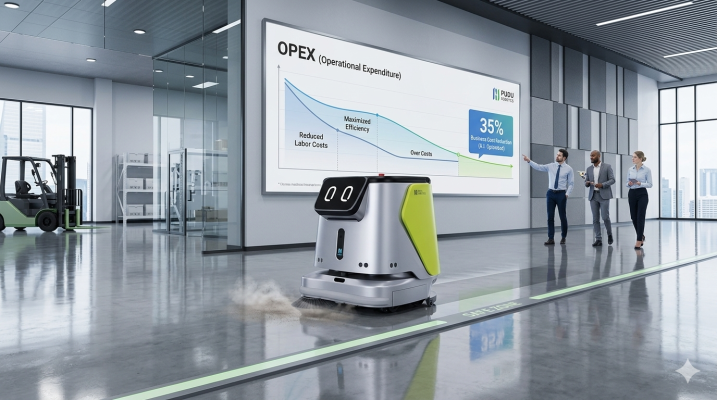 Limpeza industrial tradicional vs robô: qual é melhor?