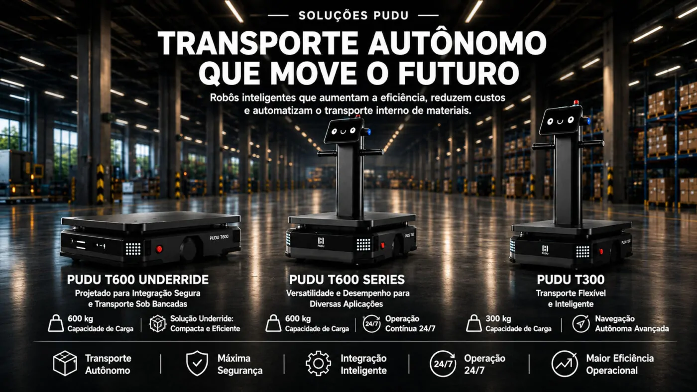 Soluções de Transporte Autônomo PUDU